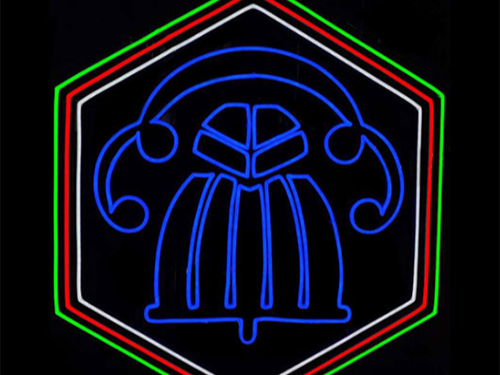 霓虹燈應(yīng)用在游樂(lè)園可以很好的增加氛圍感！